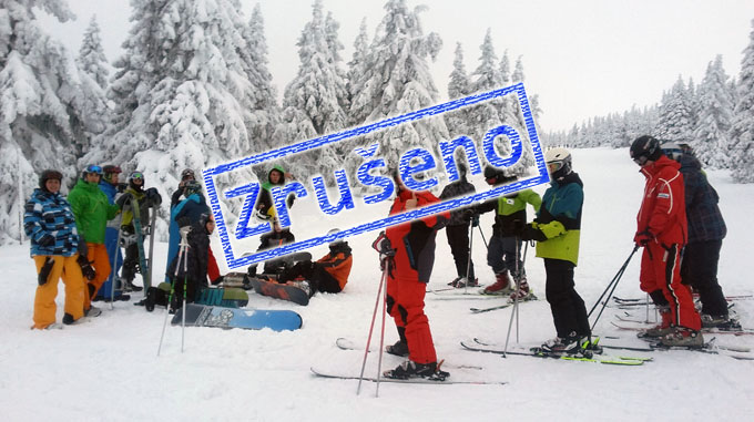 lyžařský kurz - zrušeno